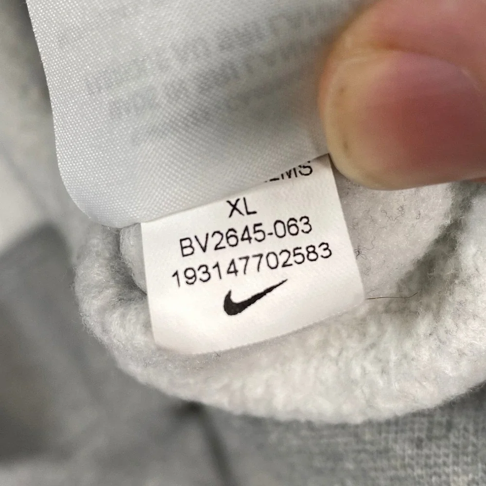 Nike Sportswear Club Fleece Full Zip Hoodie Grey BV2645-063 Mens XL‎